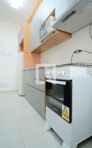 Studio à venda com 38m², 1 quarto e sem vagaCozinha