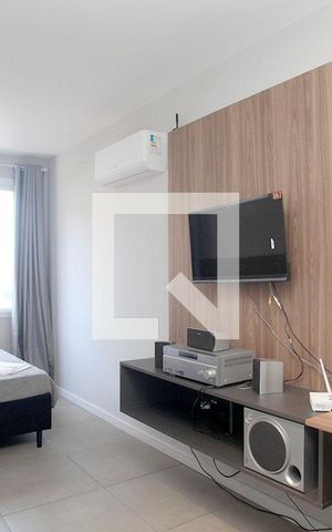 Studio à venda com 30m², 1 quarto e sem vagaStudio - Sala / Quarto