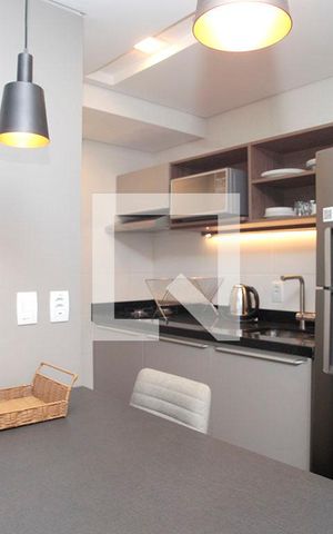 Studio à venda com 32m², 1 quarto e 1 vagaStudio - Cozinha