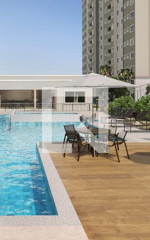 Apartamento à venda com 43m², 2 quartos e 1 vaga