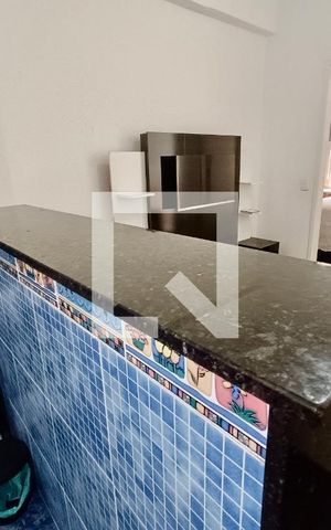 Apartamento à venda com 38m², 1 quarto e sem vaga Apartamento à venda com 38m², 1 quarto e sem vagaCozinha americana