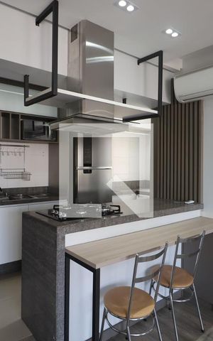 Apartamento à venda com 76m², 2 quartos e 2 vagasCozinha e Área de Serviço