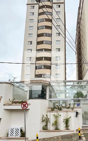 Apartamento para alugar com 65m², 2 quartos e 1 vagaFachada + plaquinha