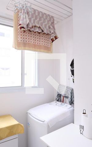 Apartamento para alugar com 40m², 2 quartos e sem vaga Apartamento para alugar com 40m², 2 quartos e sem vagaLavanderia