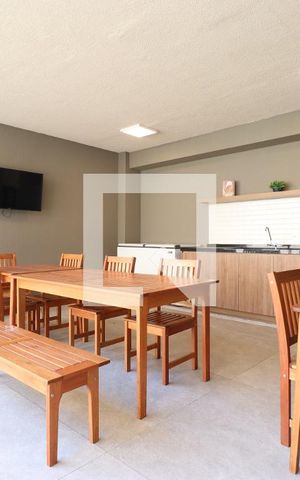Apartamento para alugar com 28m², 1 quarto e sem vagaÁrea comum - Churrasqueira