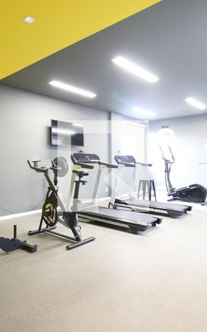 Apartamento para alugar com 28m², 1 quarto e sem vagaAcademia