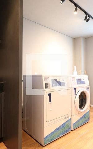 Apartamento para alugar com 28m², 1 quarto e sem vagaLavanderia