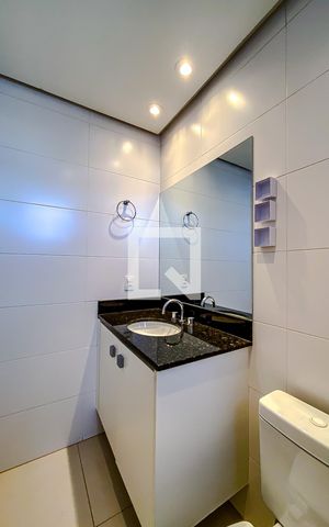 Apartamento à venda com 50m², 1 quarto e 1 vagaBanheiro da Suíte