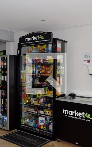 Studio à venda com 27m², 1 quarto e sem vagaMini market