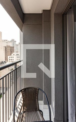 Studio para alugar com 21m², 1 quarto e sem vaga Studio para alugar com 21m², 1 quarto e sem vagaVaranda
