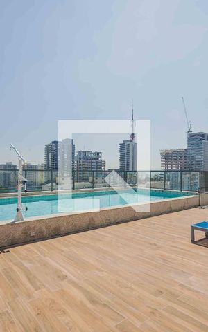 Studio para alugar com 27m², 1 quarto e sem vagaPiscina