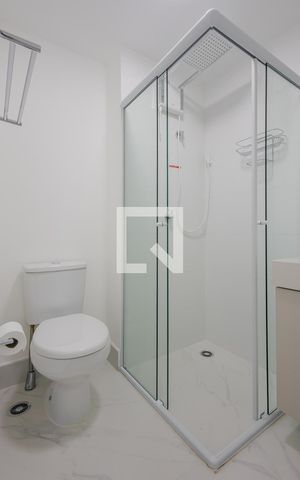 Studio para alugar com 27m², 1 quarto e sem vagaBanheiro