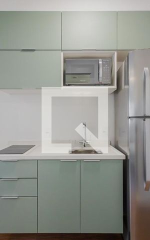 Studio para alugar com 27m², 1 quarto e sem vagaCozinha