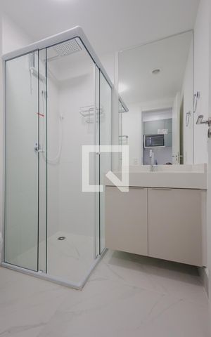 Studio para alugar com 27m², 1 quarto e sem vagaBanheiro