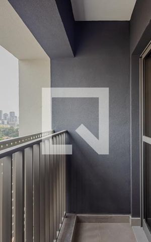 Studio para alugar com 27m², 1 quarto e sem vagaVaranda