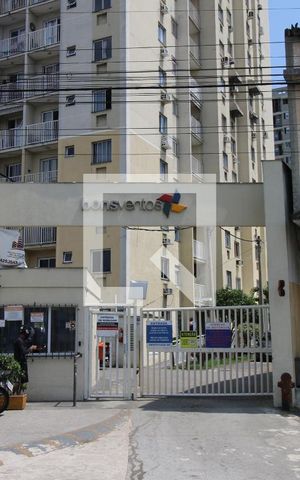 Apartamento à venda com 48m², 2 quartos e 1 vagaFachada e portaria