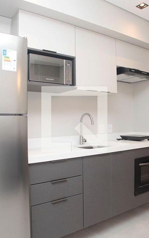 Studio à venda com 30m², 1 quarto e sem vagaStudio - Cozinha