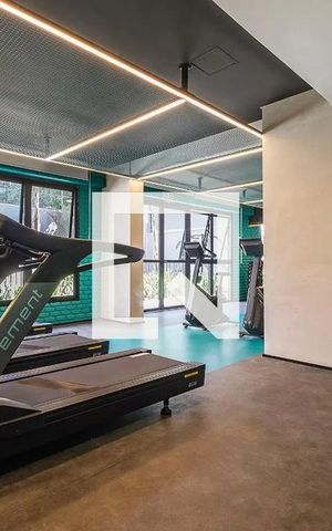 Apartamento para alugar com 27m², 1 quarto e sem vaga Apartamento para alugar com 27m², 1 quarto e sem vagaÁrea comum - Academia