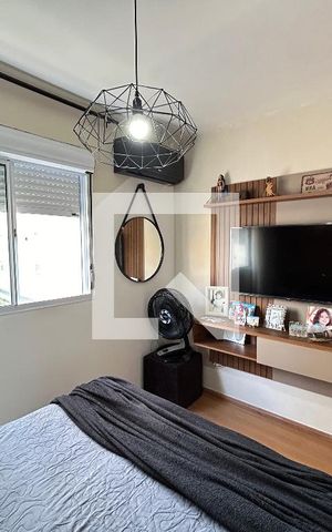 Apartamento à venda com 43m², 2 quartos e 1 vagaQuarto 1
