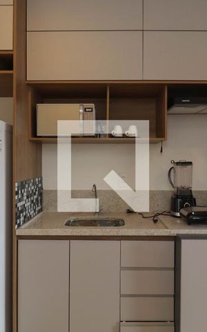 Studio para alugar com 25m², 1 quarto e sem vaga Studio para alugar com 25m², 1 quarto e sem vagaCozinha