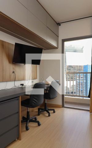 Studio para alugar com 25m², 1 quarto e sem vaga Studio para alugar com 25m², 1 quarto e sem vagaStudio