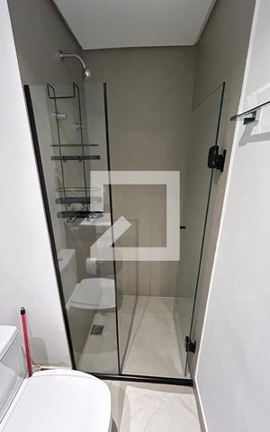 Studio para alugar com 24m², 1 quarto e sem vaga Studio para alugar com 24m², 1 quarto e sem vagaBanheiro