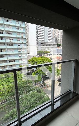 Studio para alugar com 24m², 1 quarto e sem vaga Studio para alugar com 24m², 1 quarto e sem vagaVaranda