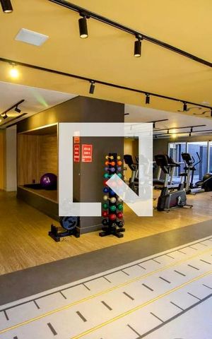 Studio para alugar com 24m², 1 quarto e sem vaga Studio para alugar com 24m², 1 quarto e sem vagaÁrea comum - Academia