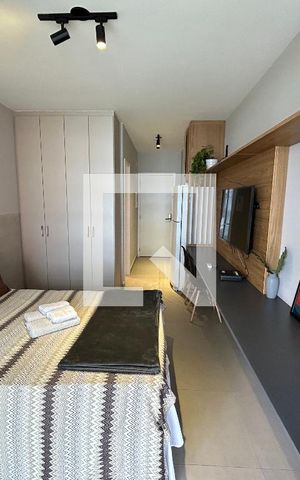 Studio para alugar com 24m², 1 quarto e sem vaga Studio para alugar com 24m², 1 quarto e sem vagaStudio