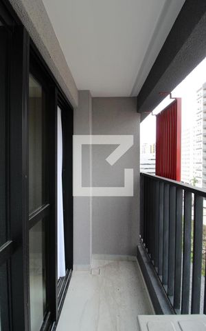 Studio à venda com 29m², 1 quarto e sem vagaVaranda