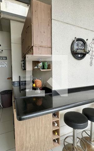 Apartamento à venda com 165m², 3 quartos e 2 vagas Apartamento à venda com 165m², 3 quartos e 2 vagasÁrea externa - Gourmet