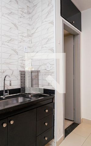 Apartamento para alugar com 46m², 1 quarto e sem vaga Apartamento para alugar com 46m², 1 quarto e sem vagaCozinha