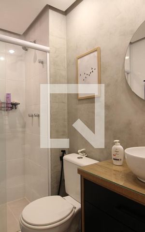 Apartamento para alugar com 70m², 2 quartos e 1 vagaBanheiro Social