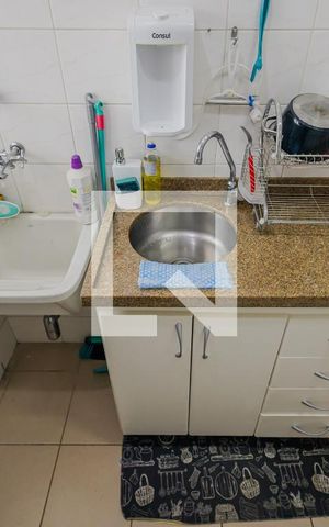 Apartamento para alugar com 40m², 1 quarto e 1 vagaCozinha e Área de Serviço