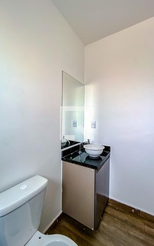 Apartamento para alugar com 28m², 1 quarto e sem vagaBanheiro da Suíte