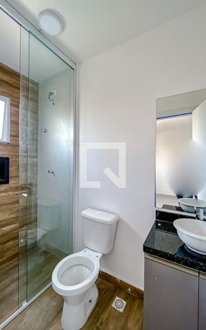 Apartamento para alugar com 28m², 1 quarto e sem vagaBanheiro da Suíte