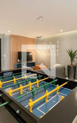 Apartamento para alugar com 55m², 2 quartos e 1 vaga Apartamento para alugar com 55m², 2 quartos e 1 vagaÁrea comum - Salão de Jogos