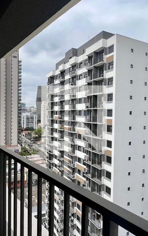 Studio para alugar com 27m², 1 quarto e sem vaga Studio para alugar com 27m², 1 quarto e sem vagaSacada