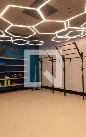 Studio para alugar com 30m², 1 quarto e sem vaga Studio para alugar com 30m², 1 quarto e sem vagaÁrea comum - Academia