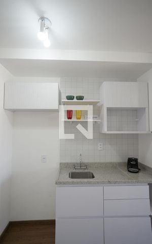 Studio à venda com 30m², 1 quarto e sem vagaCozinha