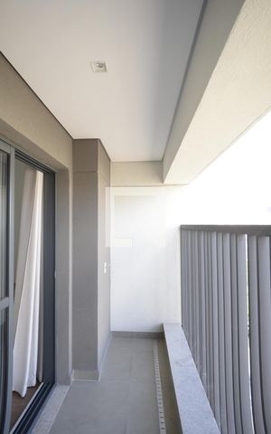 Studio à venda com 30m², 1 quarto e sem vagaVaranda