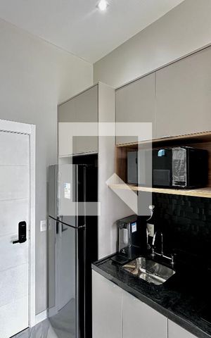 Studio à venda com 26m², 0 quarto e sem vagaCozinha