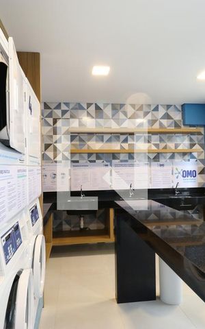 Apartamento para alugar com 37m², 2 quartos e 1 vagaLavanderia