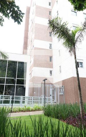 Apartamento para alugar com 37m², 2 quartos e 1 vagaFachada do Prédio