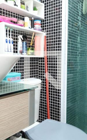 Apartamento à venda com 48m², 2 quartos e 1 vagaBanheiro 