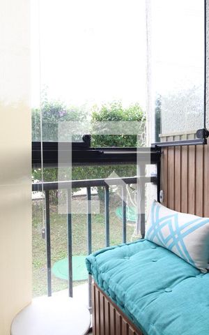 Apartamento para alugar com 45m², 2 quartos e sem vagaVaranda
