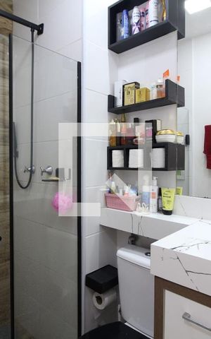 Apartamento para alugar com 45m², 2 quartos e sem vagaBanheiro Social