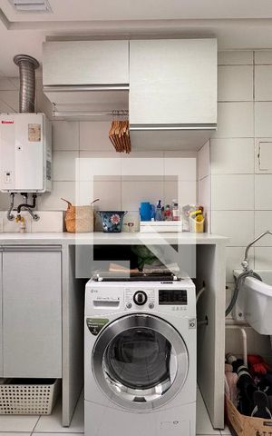 Apartamento à venda com 115m², 3 quartos e 2 vagas Apartamento à venda com 115m², 3 quartos e 2 vagasLavanderia