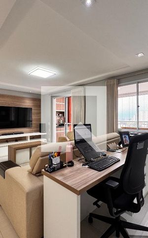 Apartamento à venda com 115m², 3 quartos e 2 vagas Apartamento à venda com 115m², 3 quartos e 2 vagasSala