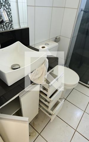 Apartamento para alugar com 52m², 2 quartos e 1 vaga Apartamento para alugar com 52m², 2 quartos e 1 vagaBanheiro
